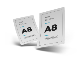 DIN A8 ( 5,2 x 7,4 cm)