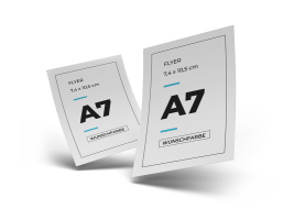 DIN A7 (7,4 x 10,5 cm)