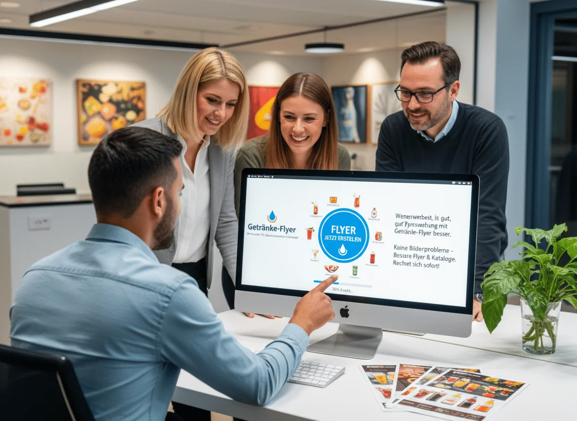 Über uns – Getränke-Flyer