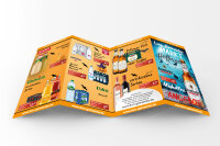 Frank Getränke Flyer Halloween (DIN Lang Falzflyer 6 Seiten)