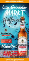 Frank Getränke Flyer Halloween (DIN Lang Falzflyer 6...