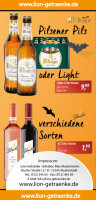 Frank Getränke Flyer Halloween (DIN Lang Falzflyer 6 Seiten)