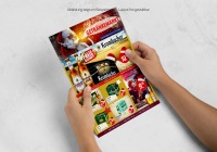 Thomas Getränke Flyer Weihnachten ( A4 Hochformat / 4 Seiten )