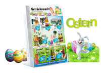 Karl Getränke-Flyer-OSTERN ( A4 Hochformat / 4 Seiten)