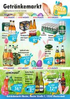 Karl Getränke-Flyer-OSTERN ( A4 Hochformat / 4 Seiten)