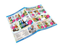 Karl Getränke-Flyer SOMMER ( A4 Hochformat / 4 Seiten)