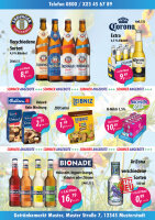 Karl Getränke-Flyer SOMMER ( A4 Hochformat / 4 Seiten)