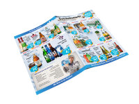 Karl Getränke-Flyer WINTER  (A4 Hochformat  / 4 Seiten)