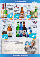 Karl Getränke-Flyer WINTER  (A4 Hochformat  / 4 Seiten)