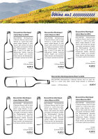 Burg Wein Katalog ( A4 Hochformat 8 Seiten)