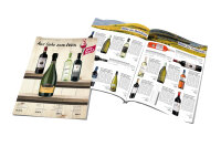 Burg Wein Katalog ( A4 Hochformat 8 Seiten)