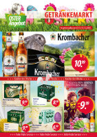 Thomas Getränke Flyer Ostern ( A4 Hochformat / 4 Seiten )