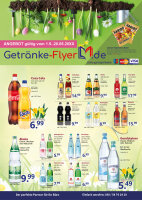 Oskar Getränke Flyer Frühling ( A5 Hochformat /...