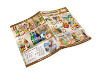 Karl Getränke-Flyer HERBST ( A4 Hochformat / 4 Seiten)