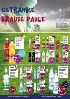 Michael Getränke  Flyer Fussball (A5 Hochformat / 2 Seiten)