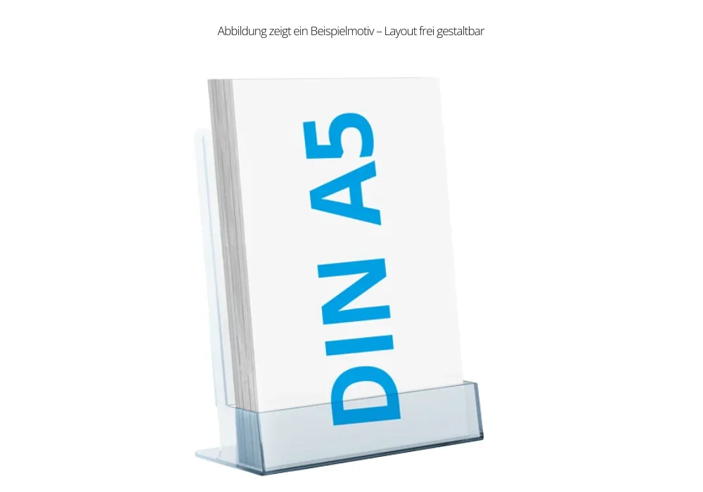 Flyer Freigestaltung A5 Hochformat 2 Seiten