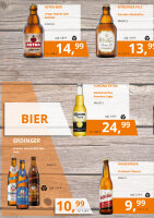 Stefan Getränke-Flyer (A5 Falzflyer / 8 Seiten)