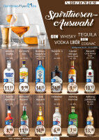 Spirituosen ( A5 Hochformat / 2 Seiten )