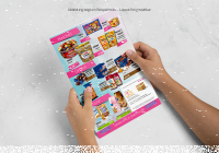 Kaffee-Flyer (A4 Falzflyer / 2 Seiten)