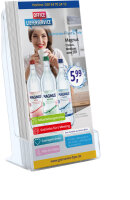 Büro-Flyer  (DIN Lang Falzflyer / 6 Seiten)