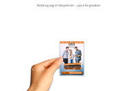 Flyer, DIN A7, beidseitig bedruckt
 (7,4 x 10,5 cm)