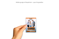 Flyer, DIN A7, einseitig bedruckt
 (7,4 x 10,5 cm)