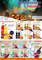 Manuel Getränke Flyer Halloween (A5 Hochformat / 2 Seiten)