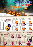 Manuel Getränke Flyer Halloween (A5 Hochformat / 2 Seiten)