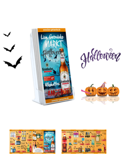 Halloween-Flyer DIN Lang Format