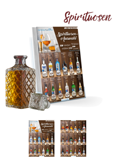 Spirituosen-Flyer A5 Format